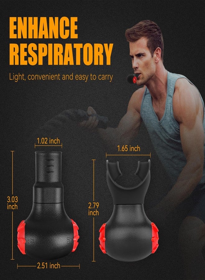 Sonmol Lung Trainer with 2 Mouthpieces, 6 Levels - Ideal for Sports - Image 4