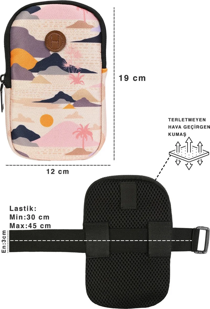 Hamur Dough Sports Arm Wrist Phone Bag Island
