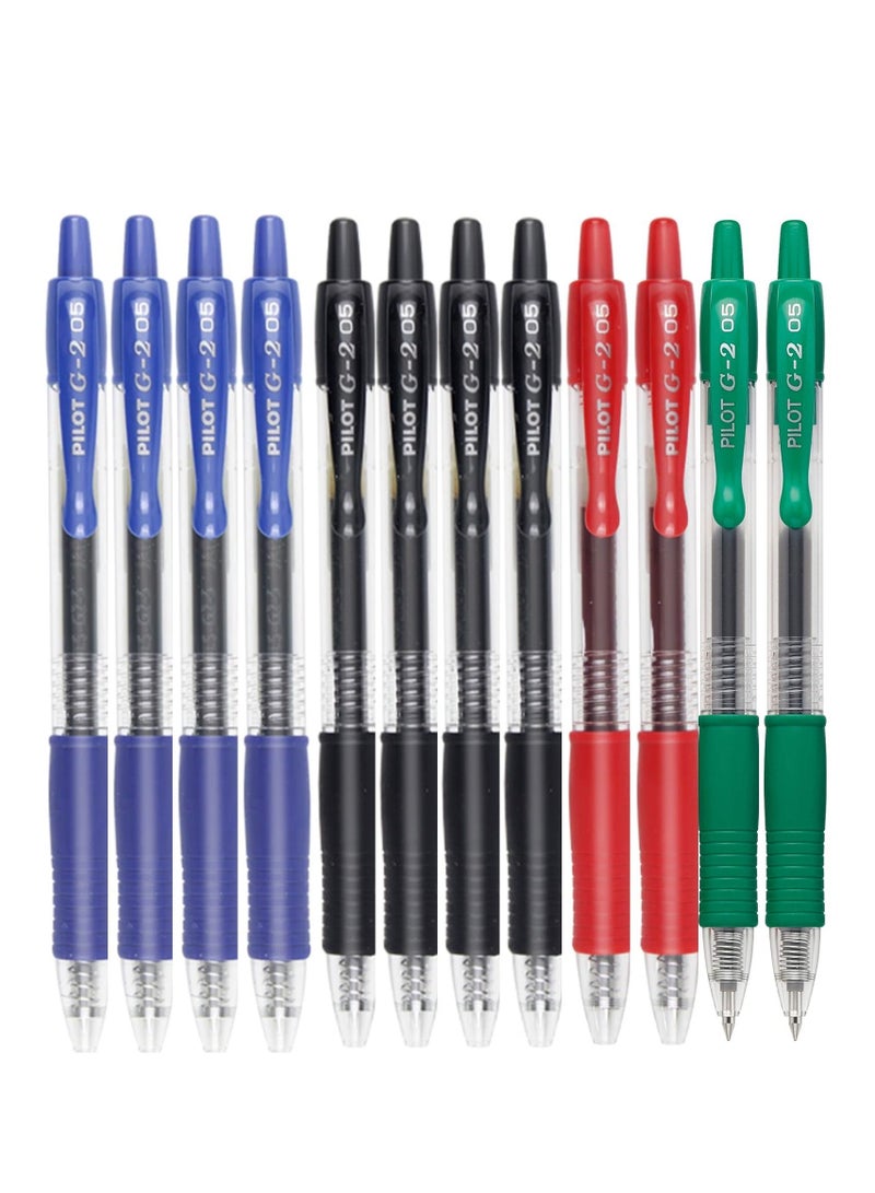 PILOT قلم جيل رولر متعدد الألوان 12 قطعة - Image 1