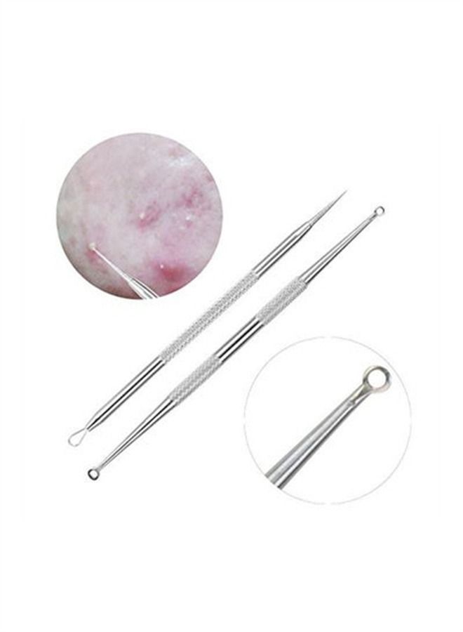 جينتيك طقم أدوات إزالة الرؤوس السوداء لحب الشباب مكون من 5 قطع فضي - Image 4