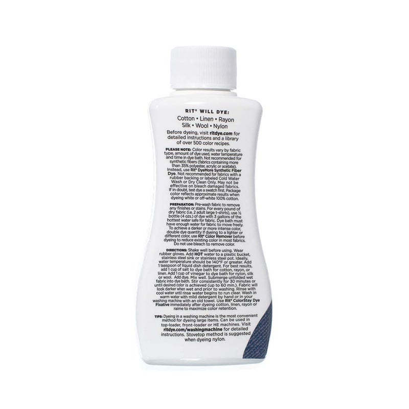 Craft County Rit Dye â€“ Liquid Fabric Dye for Crafting, Clothing, and DÃ©cor â€“ 8 oz. Bottle â€“ Petal Pink (Gloves Included) - Image 2
