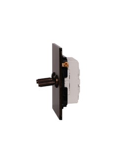 Donmarco 3 Gang 2 Way Switch – Knurled Toggle – Stainless Steel/Copper – Fire Resistant , 15-Year Warranty , Sleek & Durable Wall Light Switch for Modern Spaces (Dark Antique Brass)  - Image 4
