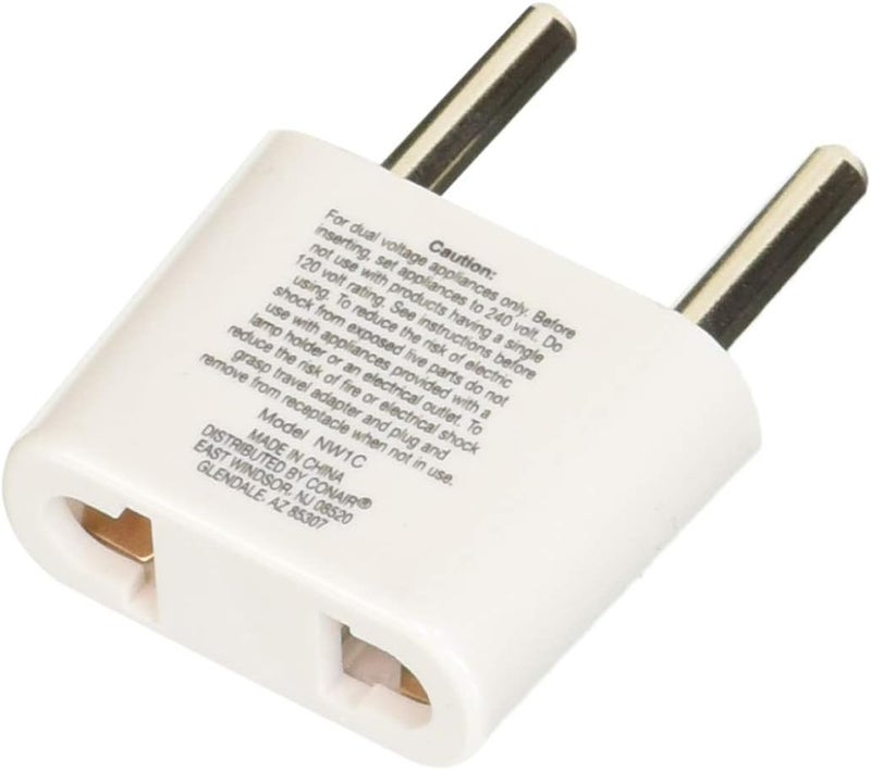 CONAIR Travel Smart Adapter Plug For Southern Europe & Middle East 1 ea - Image 2