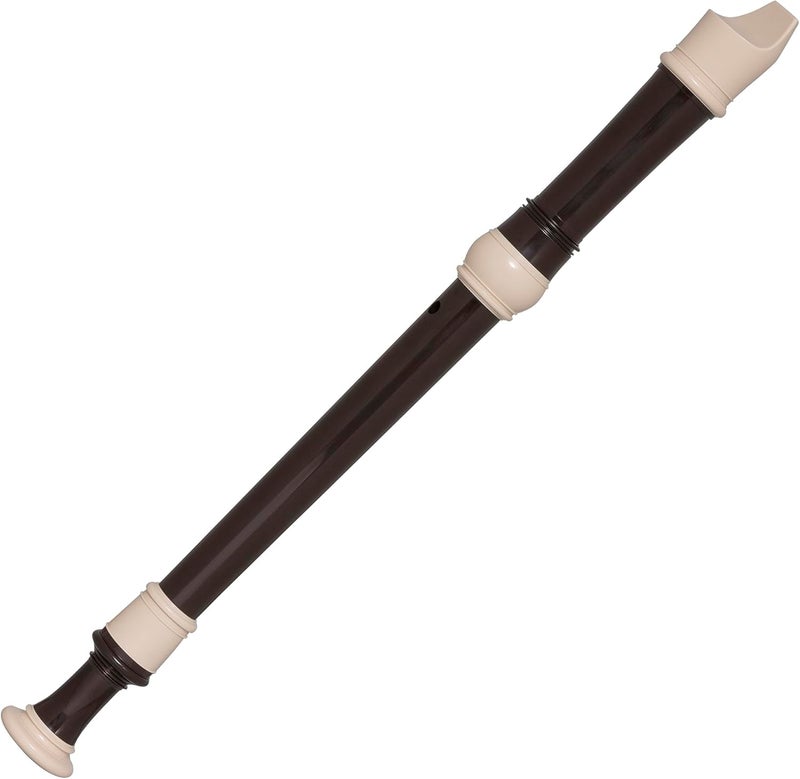 Yamaha YRA-302B Alto Recorder, Key of F, Smooth Brown Finish - Image 3