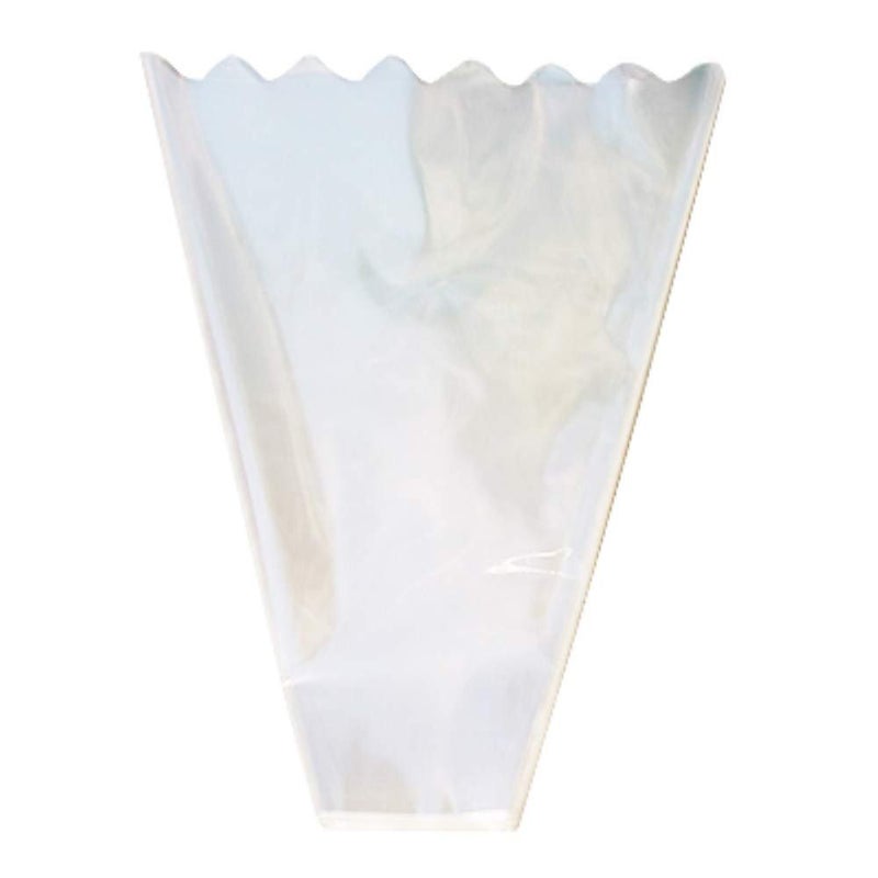 BBJ WRAPS Clear Flower Bags For Bouquets Waterproof And Durable Bouquet Sleeves For Florists Flower Cellophane Bags For Florist Arrangements Supplies 13x35x16 Inch 100 CountsL