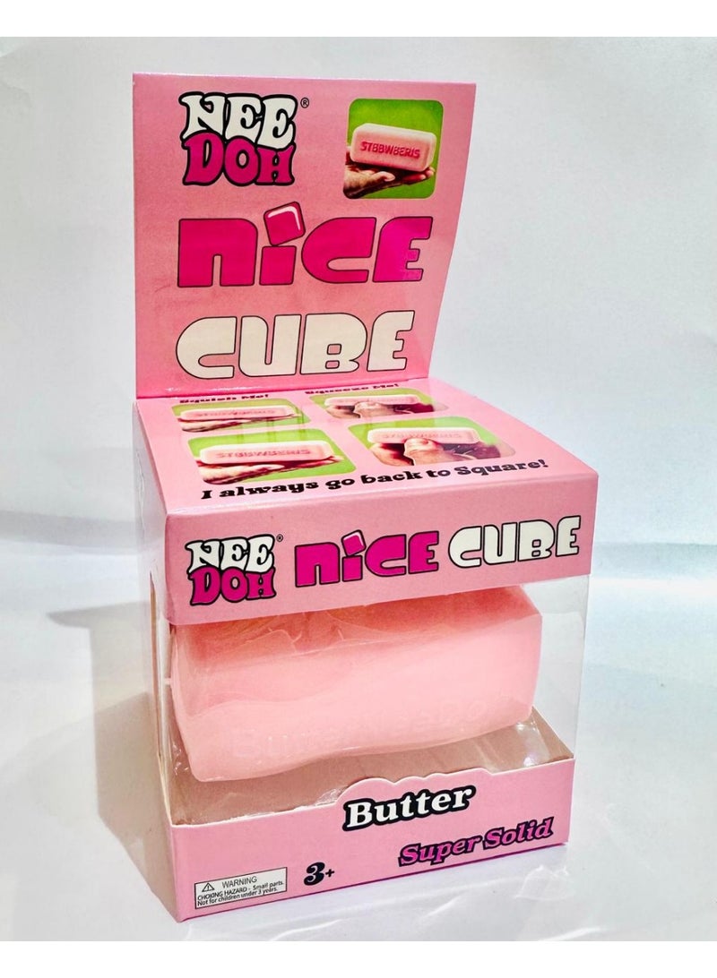 NeeDoh Nice Cube Squish Butter NeeDoh - Image 1