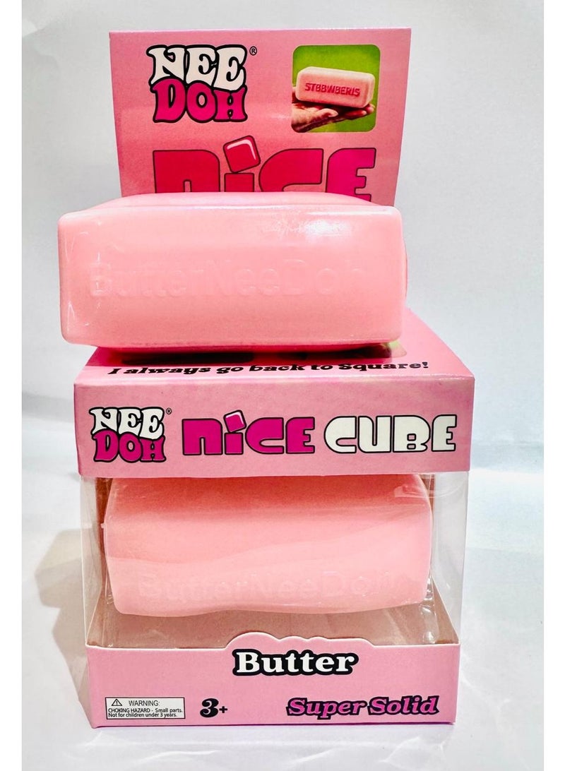 NeeDoh Nice Cube Squish Butter NeeDoh - Image 2