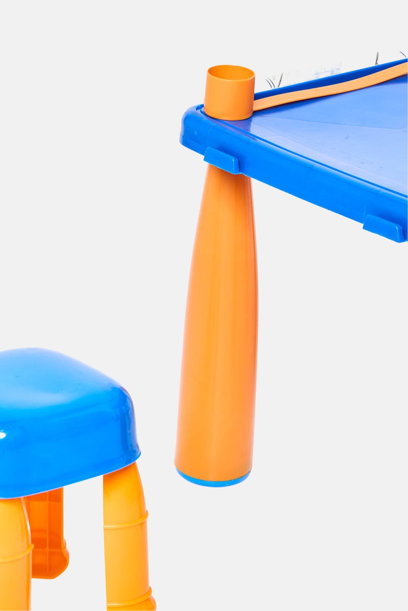 Hot Wheels Coloring Table With Stool, Multicolor  - Image 5