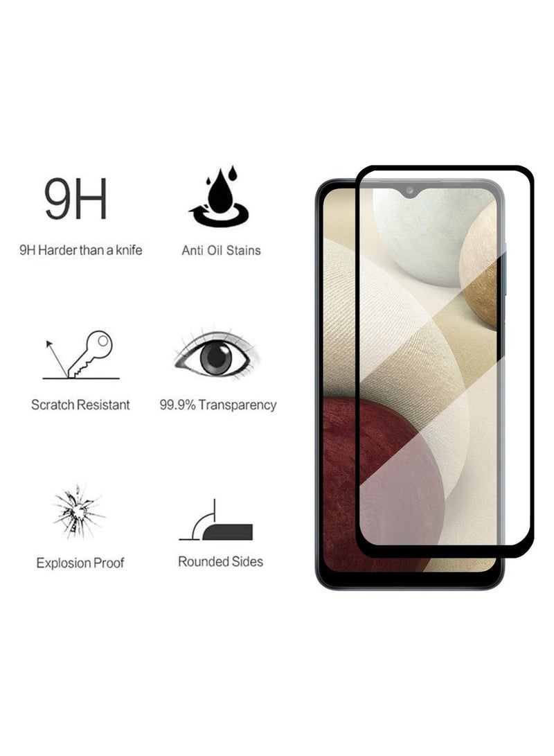 Samsung Galaxy A12 / A32 5G Screen Protector Glass Full Glue Tempered Screen Guard Anti-Fingerprints Shatter-Resistant - Image 2