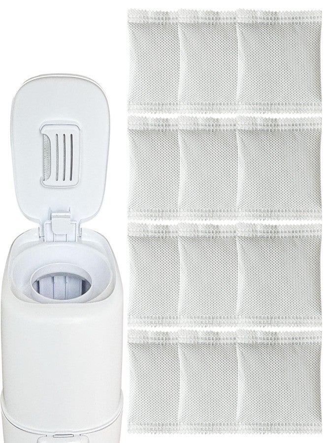 AFJWUZ 12 Pack Odor Removing Refills for Playtex Diaper Genie Complete and Expressions Pail, Diaper Pail Odor Absorber Carbon Filter Refills for Diaper Genie Systems - Image 1
