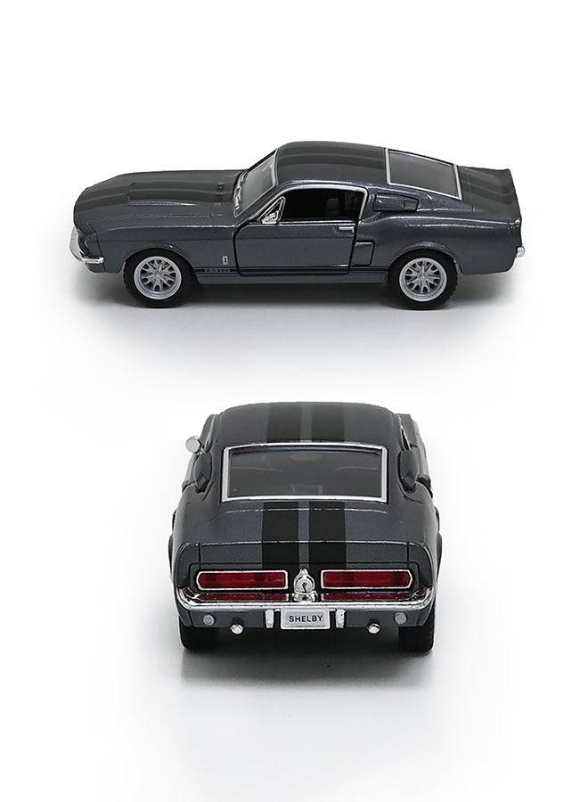 Kinsmart سيارة نموذجية مصنوعة من المعدن Kinsmart 1:38 1967 Shelby GT500 – سيارة لعبة قابلة للسحب للأطفال وجامعي التحف - Image 3