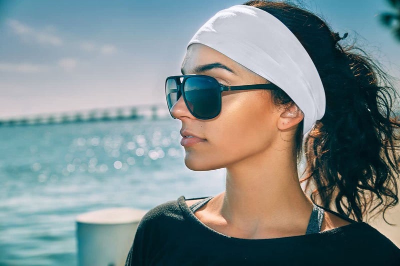 Tobeffect Headbands for Women Non Slip Turban Headband Boho Wide Head Band Womens Hair Wraps Accessories for Teen Girls 8 Pack Solid Colors - Image 4