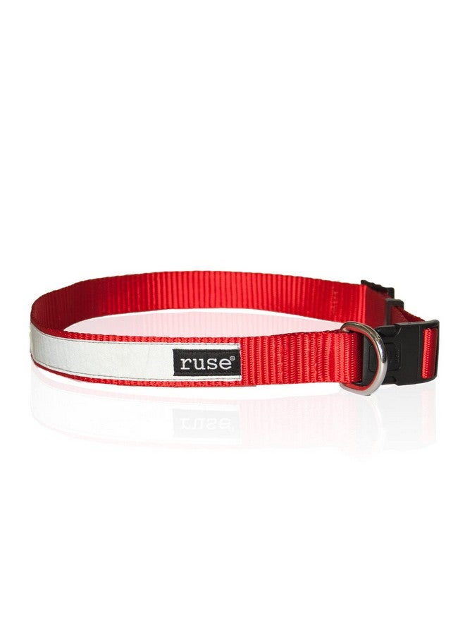 روسيبين طوق رقبة من النايلون العاكس المطبوع عليه شعار Pet Issa Vibe يتوهج في الظلام، طوق قابل للتعديل للكلاب الصغيرة والكبيرة. - Image 3