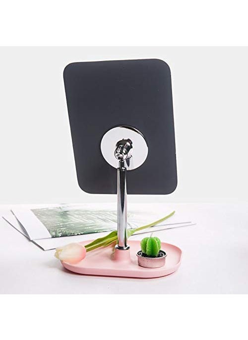 Loop Group Loop Group Metal Tabletop Removable Handle Makeup Vanity Mirror  - Image 2