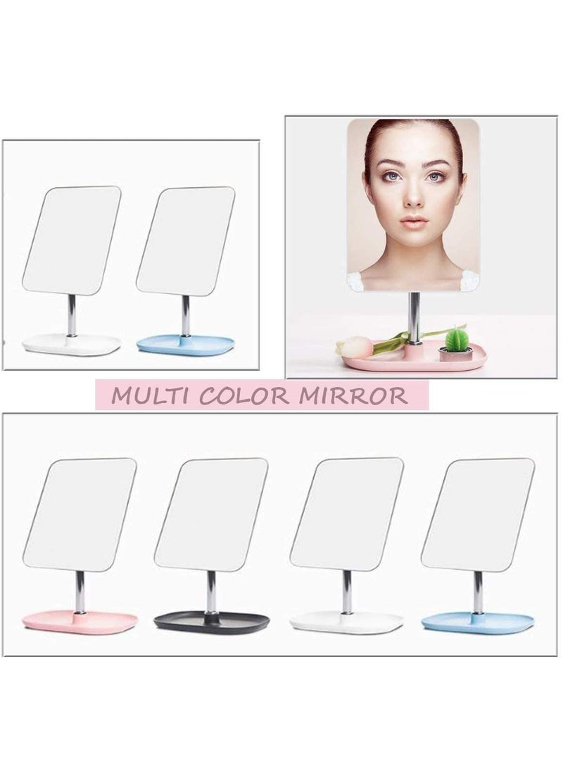 Loop Group Loop Group Metal Tabletop Removable Handle Makeup Vanity Mirror  - Image 5