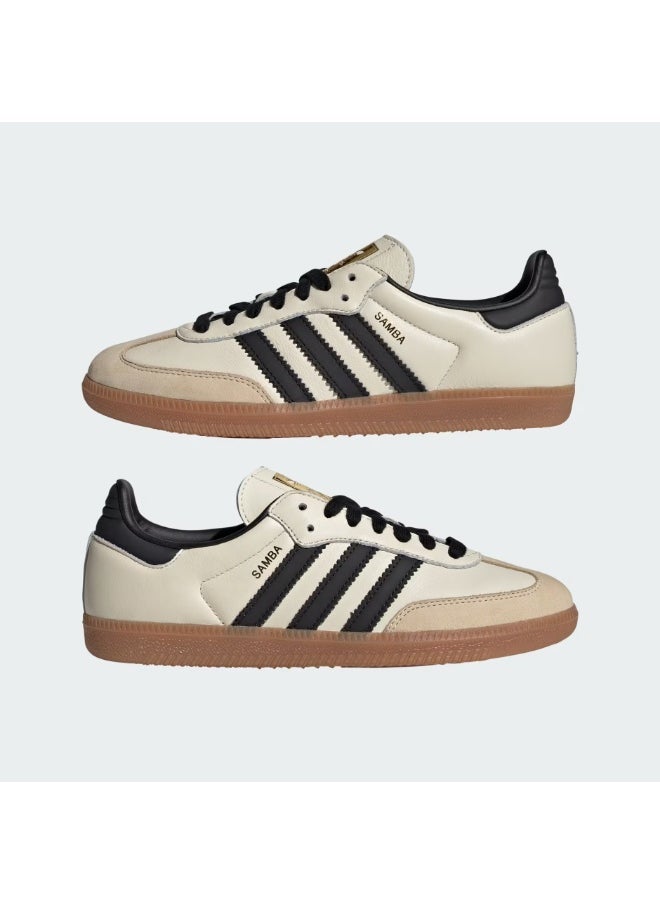 Adidas - Samba OG Shoes Unisex - Cream White /Black - Image 1