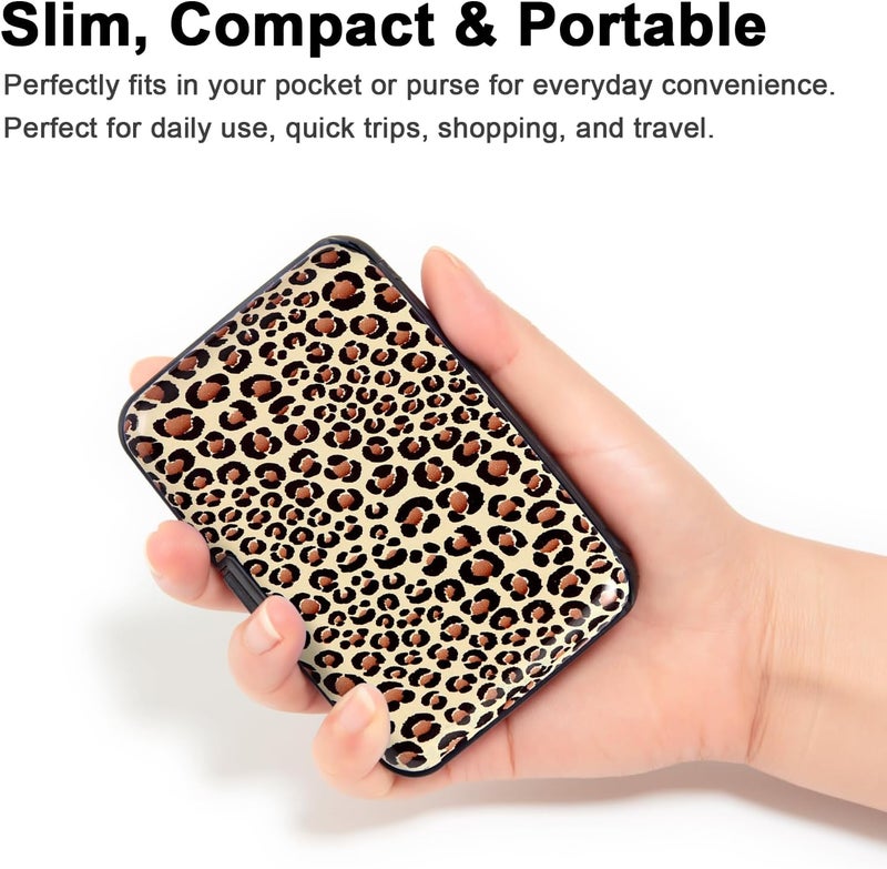 Kaabao Credit Card Holder Small RFID Blocking Wallet Business Metal Slim Mini Aluminum Hard Case for Women Men - Image 2