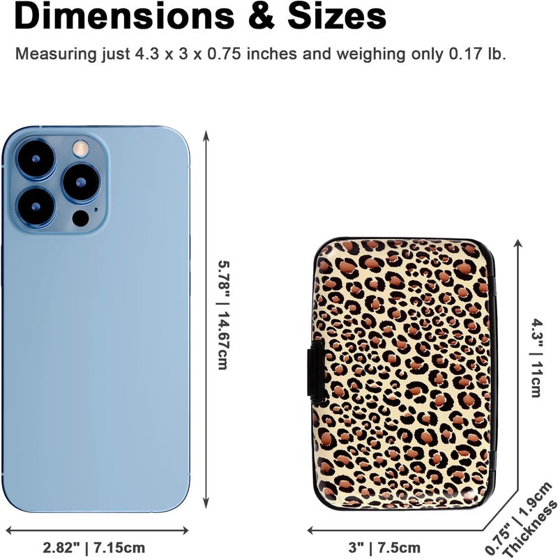 Kaabao Credit Card Holder Small RFID Blocking Wallet Business Metal Slim Mini Aluminum Hard Case for Women Men - Image 5