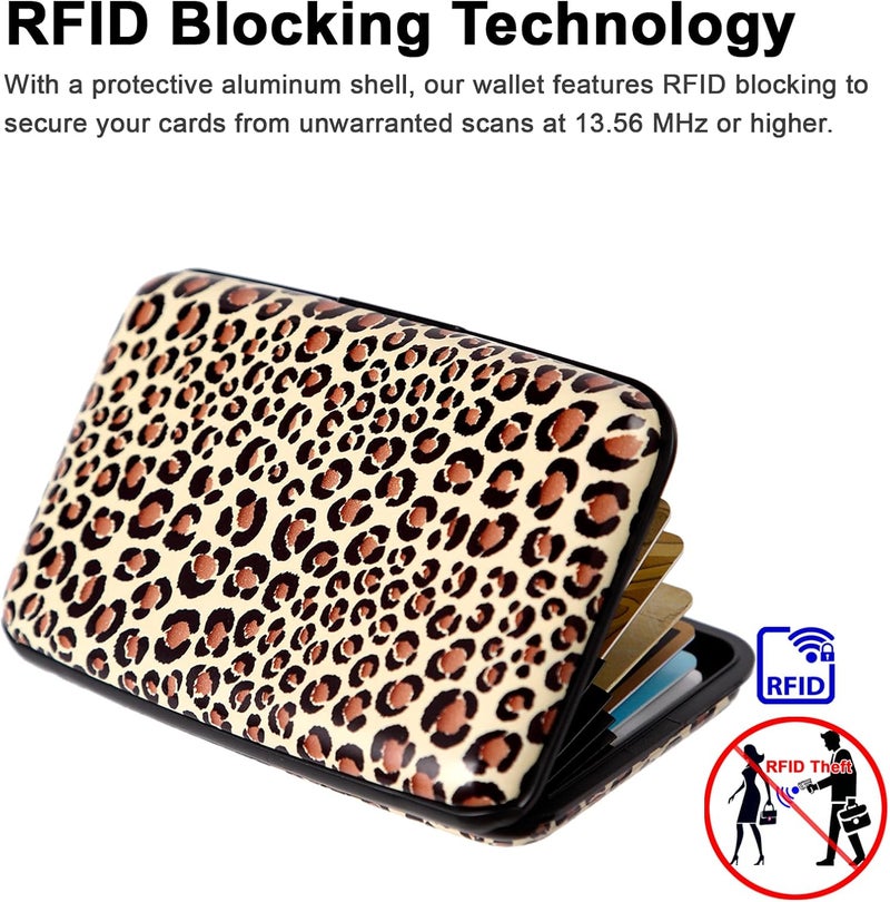 Kaabao Credit Card Holder Small RFID Blocking Wallet Business Metal Slim Mini Aluminum Hard Case for Women Men - Image 3