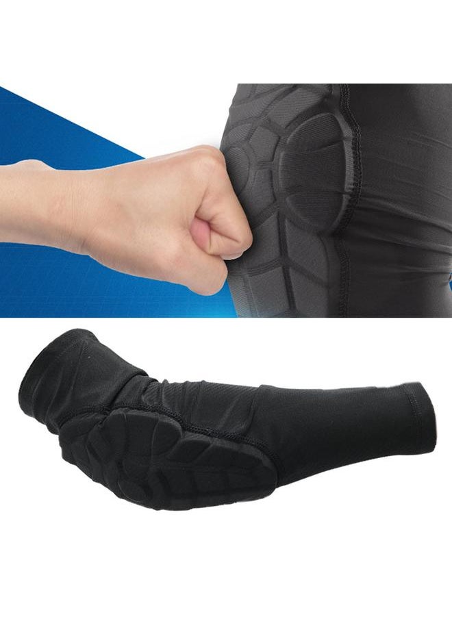 Thoraya - 1 Pair Kids Youth Elastic Arm Pad Elbow Pads Guards Protective Gear for Sports Basketball(M) - Image 1