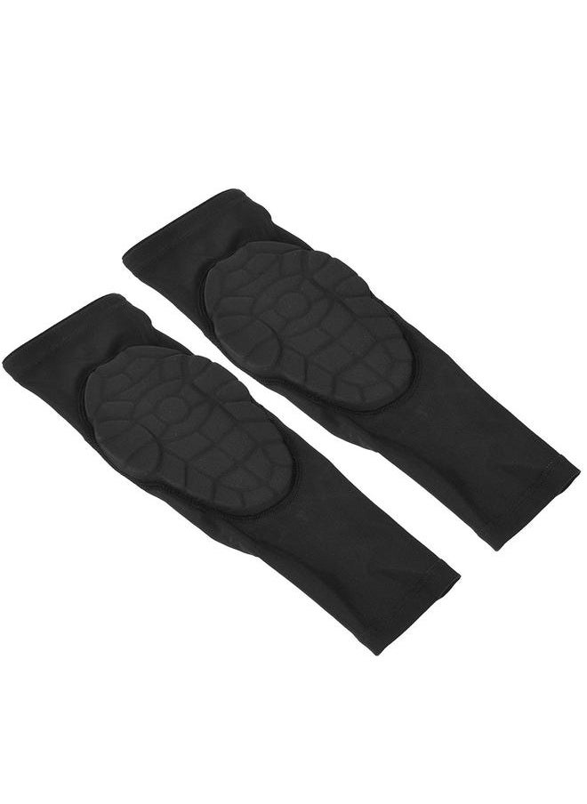 Thoraya - 1 Pair Kids Youth Elastic Arm Pad Elbow Pads Guards Protective Gear for Sports Basketball(M) - Image 1