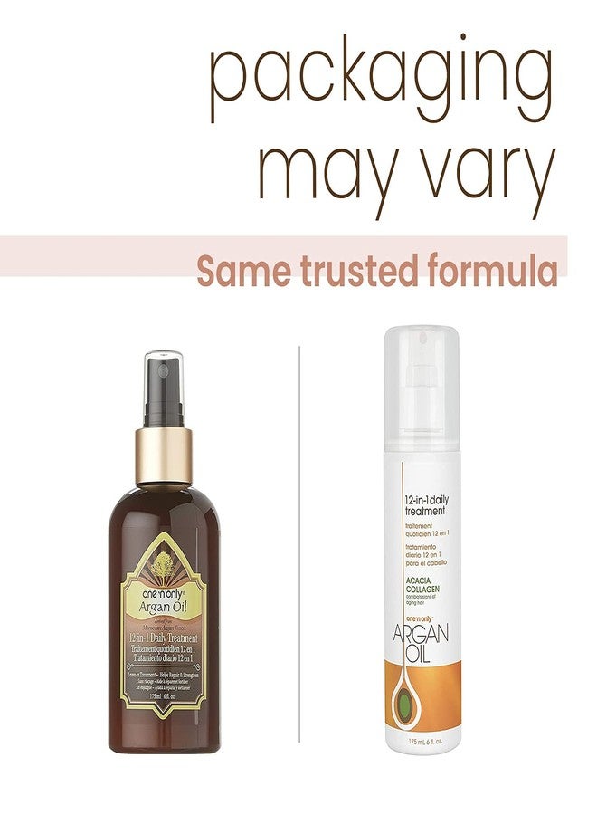 One N Only One 'n Only Argan Oil 12-in-1 Daily Treatment, Lightweight, Helps Control Frizz, Smooths, Detangles, Moisturizes, Strengthens and Adds Body to Dry, Damaged Hair, 6 Fl. Oz - Image 4