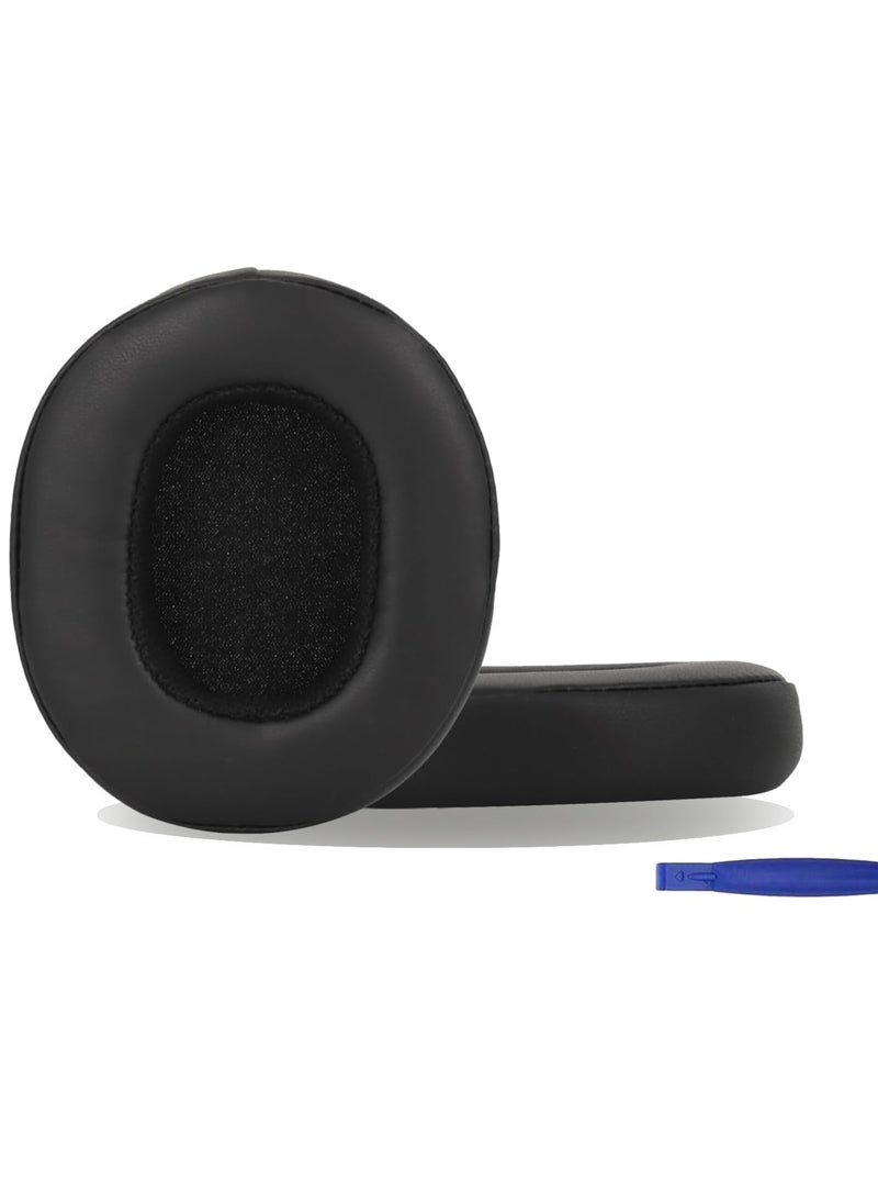 erorex Pro M Replacement Earpads For Crusher Bluetooth Wireless Hesh 3 Bluetooth Headphones Memory Foam Ear Cushions Earbuds Ear Pads Repair Parts Black  - Image 1