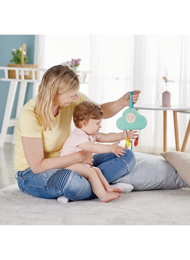 هيب لعبة سرير الأطفال المتحركة من هابي مع أضواء وأغاني مريحة | 10 أنواع من أصوات النوم المهدئة لسرير الأطفال المحمول | ضوء ليلي قابل للتعديل للطفل منذ الولادة وما فوق - Image 3