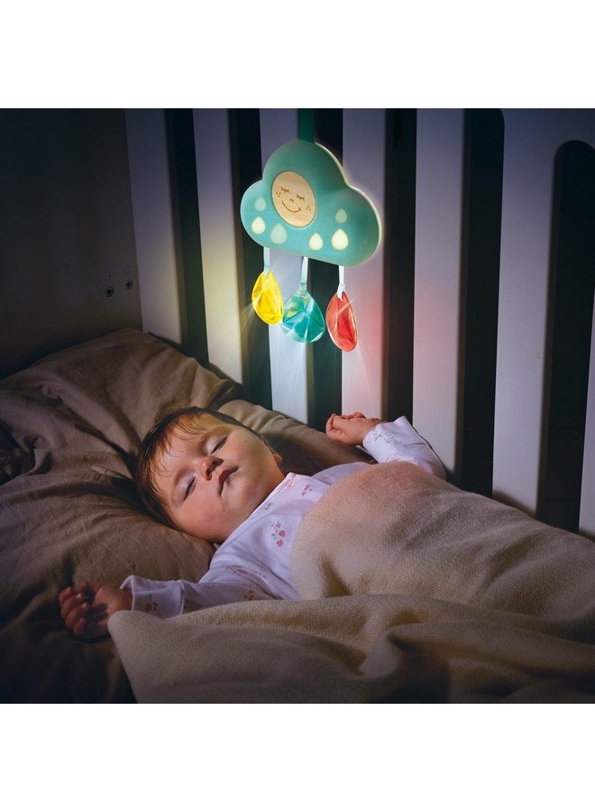 هيب لعبة سرير الأطفال المتحركة من هابي مع أضواء وأغاني مريحة | 10 أنواع من أصوات النوم المهدئة لسرير الأطفال المحمول | ضوء ليلي قابل للتعديل للطفل منذ الولادة وما فوق - Image 4