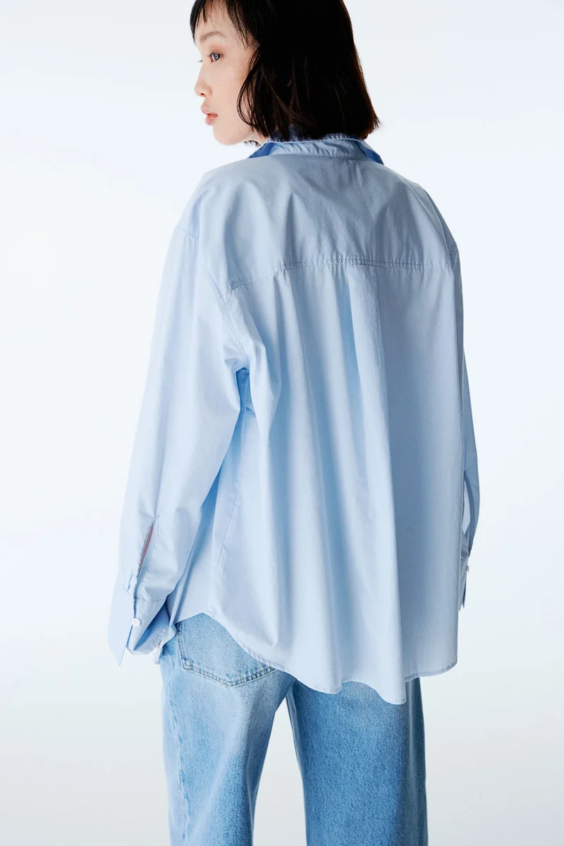 H&M MAMA Before & After Poplin shirt