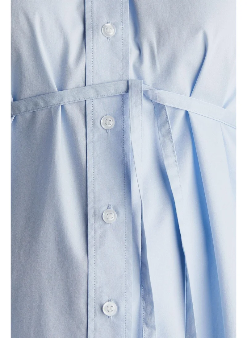 H&M MAMA Before & After Poplin shirt