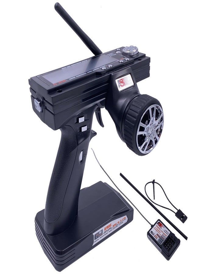 Alaohu FS-GT3B 3 Channels RC Transmitter and Receiver FS-GR3E 2.4GHz Fly AFHDS Sky Radio Control System for RC Car RC Boat - Image 1