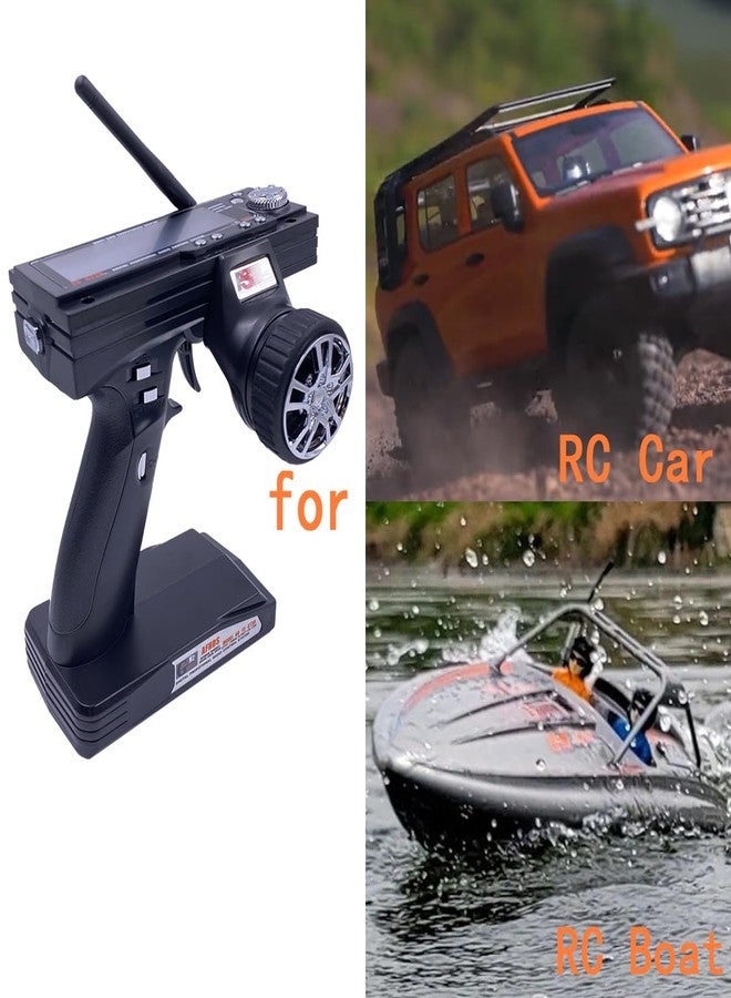 Alaohu FS-GT3B 3 Channels RC Transmitter and Receiver FS-GR3E 2.4GHz Fly AFHDS Sky Radio Control System for RC Car RC Boat - Image 4