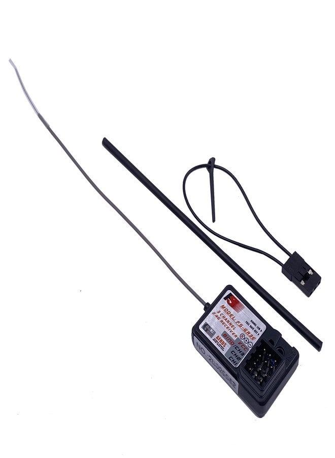 Alaohu FS-GT3B 3 Channels RC Transmitter and Receiver FS-GR3E 2.4GHz Fly AFHDS Sky Radio Control System for RC Car RC Boat - Image 3