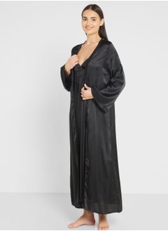 خزانة طقم فستان نوم سهل الارتداء وروب  - Image 5