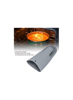 Generic Heat Resistant Silicone Non Slip Oven Mitt 1 Piece Random Color  - Image 2