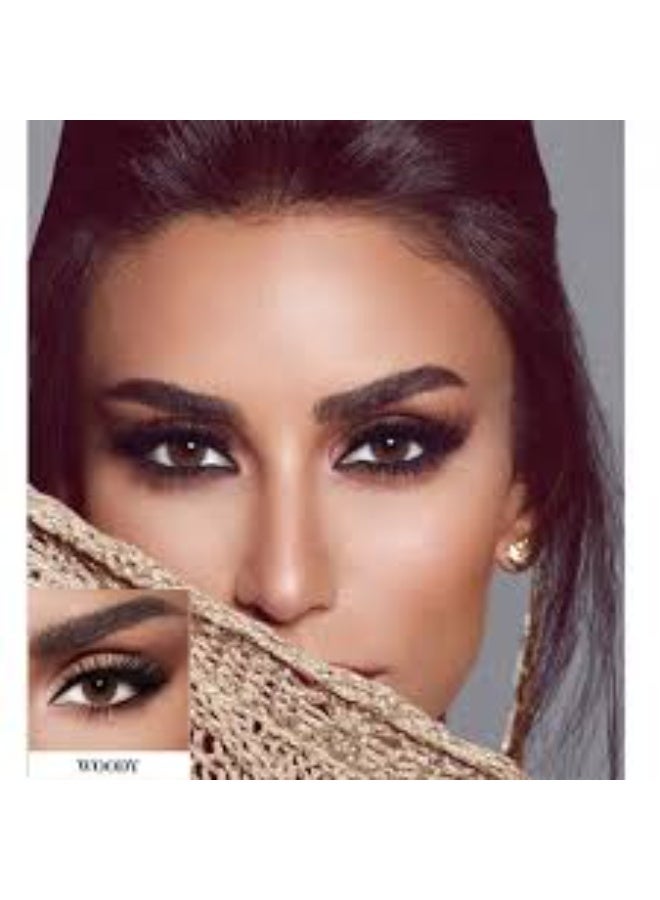 DIVA BEAUTY 3 Months Disposable Contact Lenses - Woody - Image 1