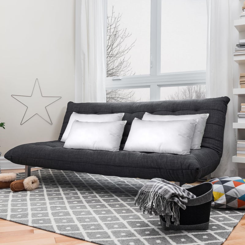 Utopia Bedding Throw Pillows (Set of 4  White)  12 x 24 Inches Pillows for Sofa  Bed and Couch Decorative Stuffer Pillows - Image 5