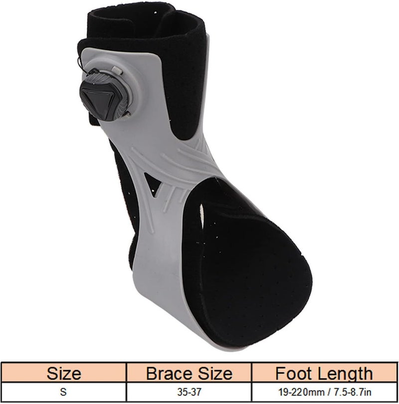 klarako Drop Foot Orthosis Support, Ankle Stabilizer Breathable Pain Reduce Portable Drop Foot Orthosis Brace Support Drop Foot Brace (S Right Foot) - Image 5