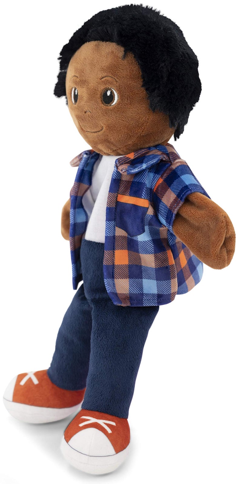 Playtime by Eimmie Hand Puppets - Black Hand Puppets for Girl & Boy - African American Puppet Toy- Boy Puppet - Puppet Theater Puppet - Boy Hand Puppet- Puppet Show Black Puppet - Doll for Boys - Image 5