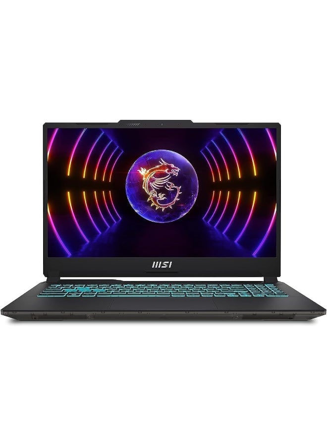 MSI Cyborg 15 Gaming Laptop 15.6-Inch FHD Display, Core i7-13620H Processor/16GB RAM/1TB SSD/6GB Nvidia GeForce RTX 3050 Graphics Card/Windows 11 Home + Black SteeI Wireless Mouse English Black  - Image 1