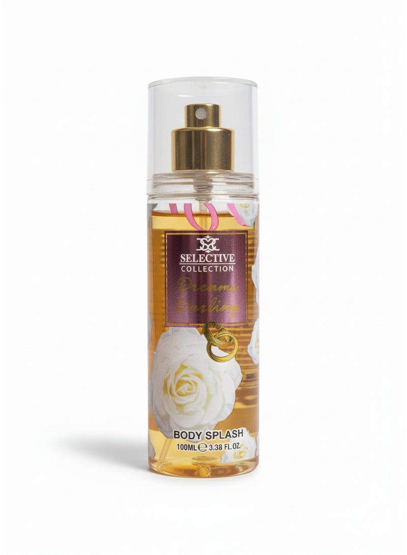 Selective Collection hair and Body Splash (DREAM DARLING) | Light Perfumed Mist for Refreshing All-Day Fragrance (100ml)