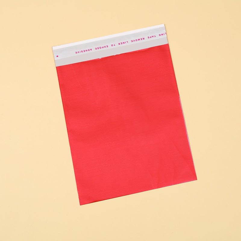 Candy Chocolate Aluminum Foil Bag Color Aluminized Self-Adhesive Bag Aluminum Foil Packaging Bag Supply - Image 1