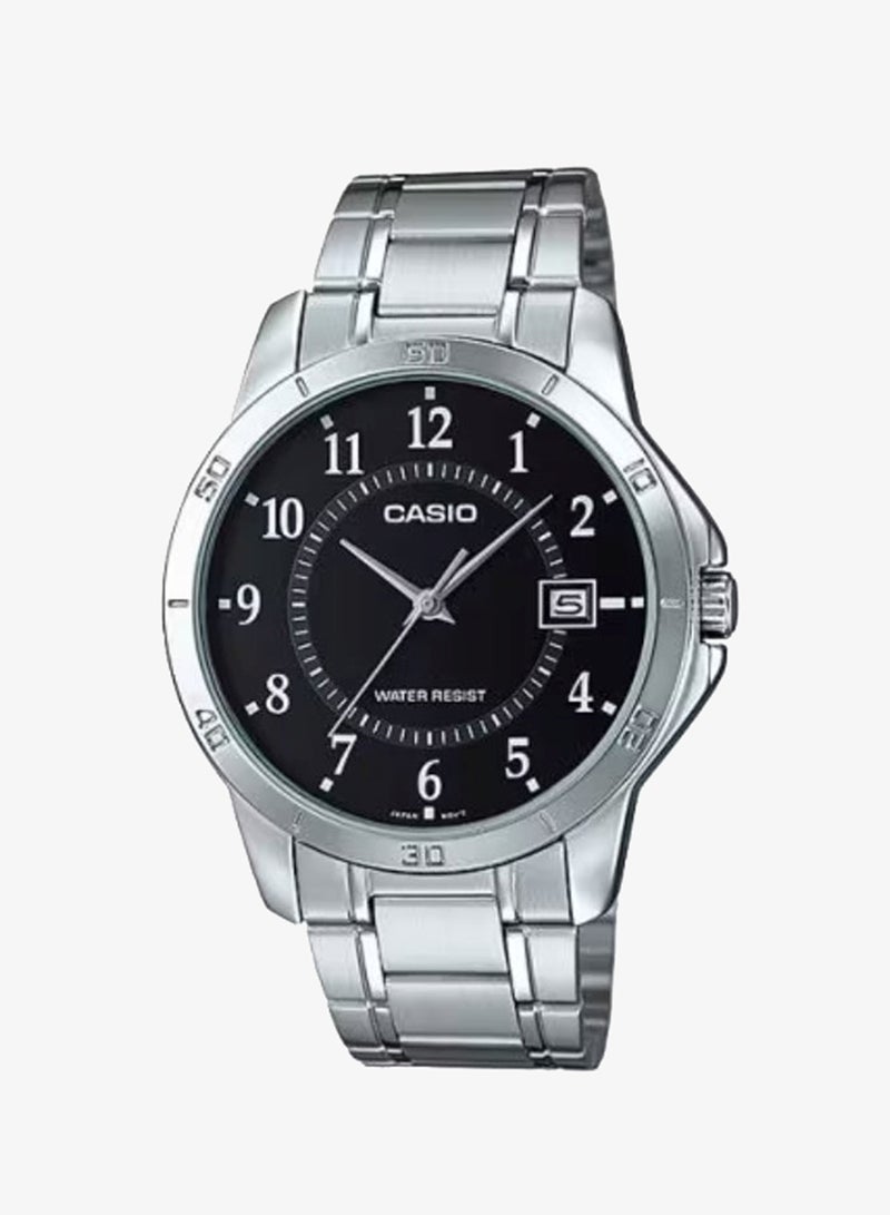 Men's Stainless Steel Analog Watch MTP-V004D-1B2UDF - 41.5 mm