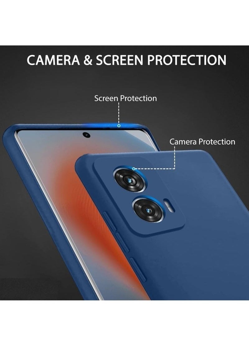 JAJEEK Motorola Moto G35 Case Cover Premium Liquid Silicone Case with Soft Inner Microfiber Lining Cushion – Shockproof Protective Cover for Motorola Moto G35 – Durable & Stylish Protection - Image 2