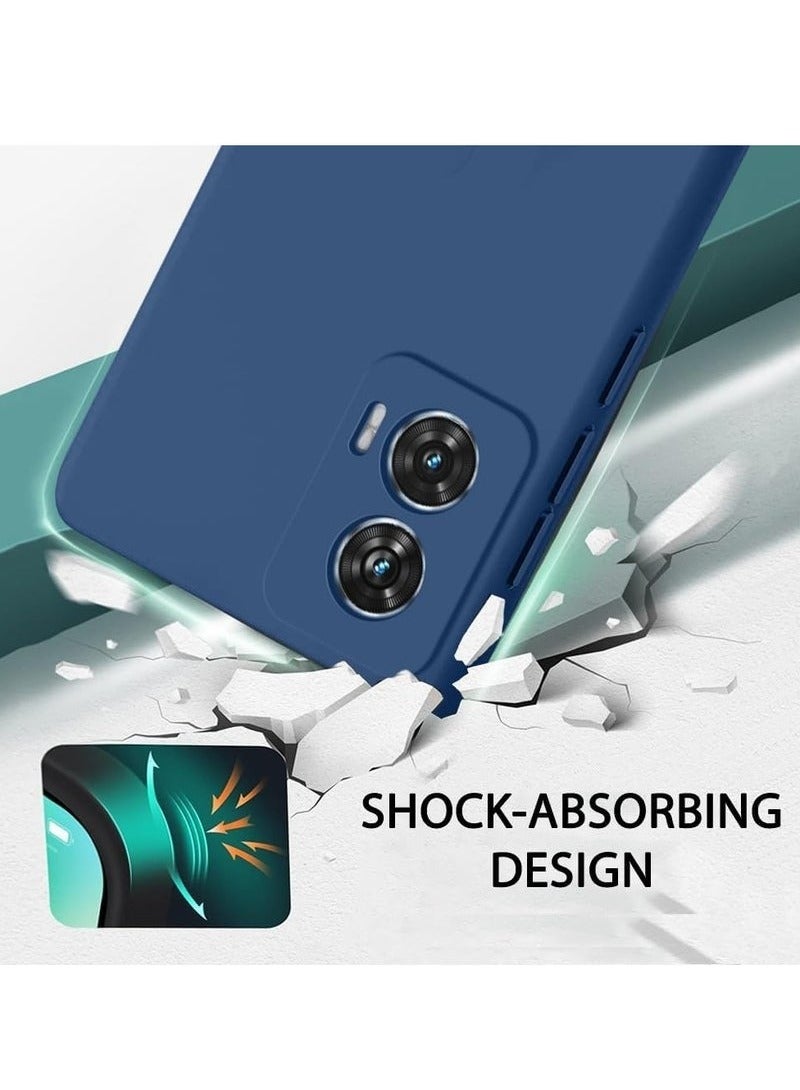 JAJEEK Motorola Moto G35 Case Cover Premium Liquid Silicone Case with Soft Inner Microfiber Lining Cushion – Shockproof Protective Cover for Motorola Moto G35 – Durable & Stylish Protection - Image 3