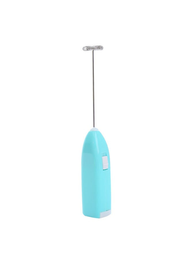 أدوات الخبز المباشرة الكهربائية القهوة خافق البيض بدعة كريم البيض خلاط الحليب Frother DIY-اللون: أزرق  - Image 1