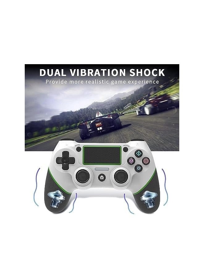 بروماس وحدة تحكم لاسلكية قابلة لإعادة الشحن، لوحة ألعاب بلوتوث Joypad، عصا تحكم محمولة للألعاب، استبدال مزدوج الاهتزاز، مستشعر بستة محاور، وحدة تحكم عن بعد بلوحة اللمس - Image 4