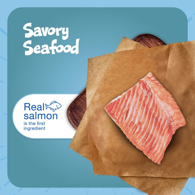 Blue Buffalo Bursts Crunchy & Creamy Cat Treats, Great for Training, Savory Seafood, 5-oz Bag - Image 3