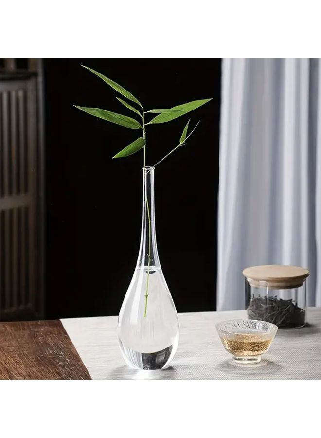 Modern Glass Bud Vases Set Transparent Cylinder Flower Vases Japanese Home Decor Willow - Image 2